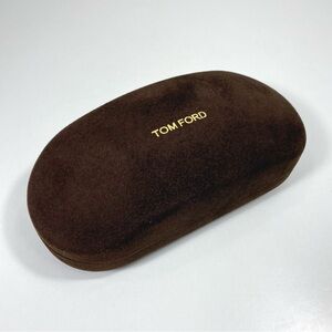 Tom Ford Brown Velvet Glasses Eyeglasses Sunglasses Hard Protective Storage Case
